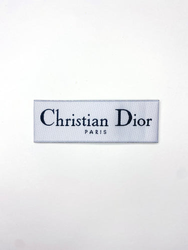 Christian Dior Label Tags for Handmade