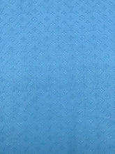 Load image into Gallery viewer, Handmade Baby Blue Embossed LV Leather Fabric for Custom Crafts Upholstery