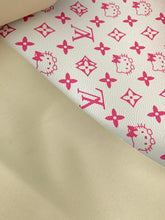 Load image into Gallery viewer, Hello Kitty X LV Leather Fabric for Custom