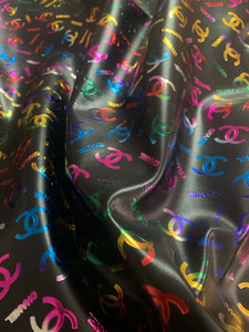 Colorful Embossed Chanel Soft Leather Fabric for Custom