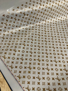 Transparent Brown LV PU Custom Material