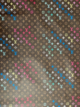 Load image into Gallery viewer, Handmade Leather Colorful Classic LV Monogram for Custom