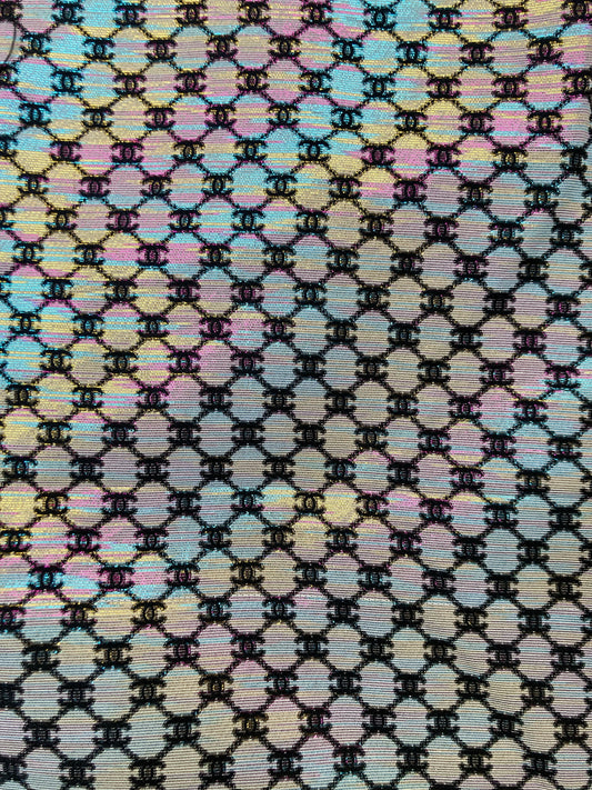 Shiny Chanel Handmade Custom Fabric Sold by Yard