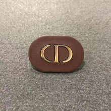 Load image into Gallery viewer, CD Metal Leather Badge