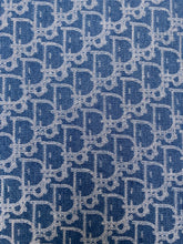 Load image into Gallery viewer, Handmade Denim Dior Fabric for Custom DIY Sold by Yard