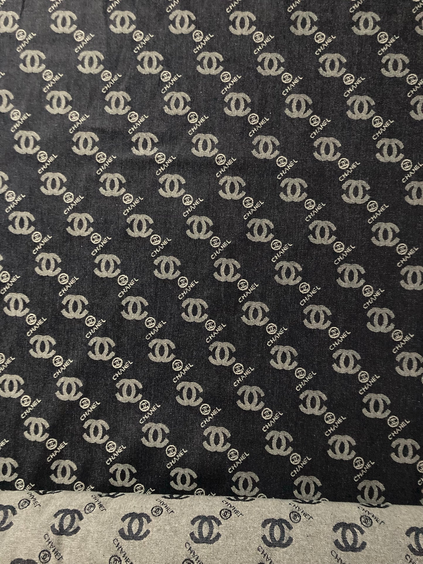 Handmade Chanel Denim Fabric for Custom Jeans