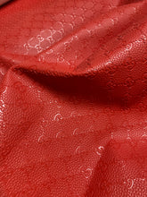 Load image into Gallery viewer, Soft Red Embossed Gucci for Sofa Furniture Custom