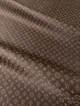 Load image into Gallery viewer, Handmade  Sewing Classic Brown LV Jacquard Quilt Fabric Custom Clothing