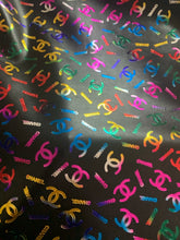 Load image into Gallery viewer, Colorful Embossed Chanel Soft Leather Fabric for Custom