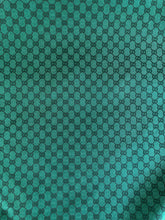 Load image into Gallery viewer, Dark Green Gucci Fabric for Custom Shoes Handcrafted
