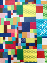 Load image into Gallery viewer, Designer Vinyl Handmade Color Damier LV for Custom Crafts
