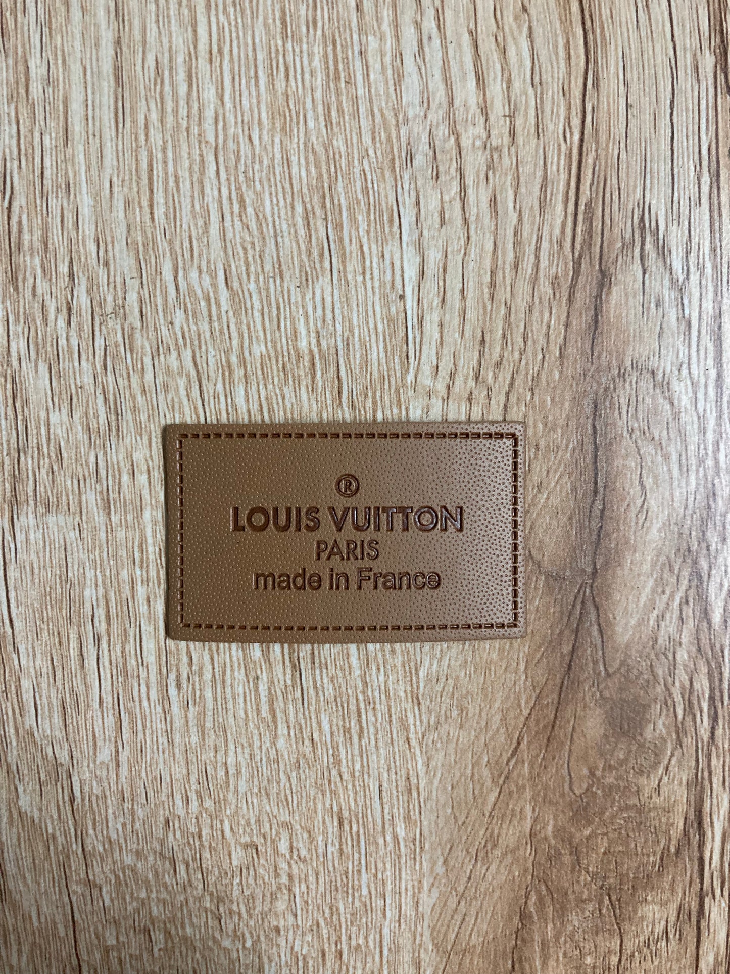 LV Leather Tags