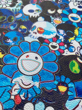Load image into Gallery viewer, Murakami Takashi Sun Flower Custom Leather Vinyl for Handmade
