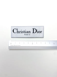 Christian Dior Label Tags for Handmade