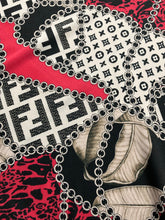 Load image into Gallery viewer, Designer Satin Fabric for Custom Pajamas
