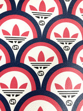 Load image into Gallery viewer, Handcraft Leather Fabric Adidas&amp;Gucci Vinyl Custom for Bag